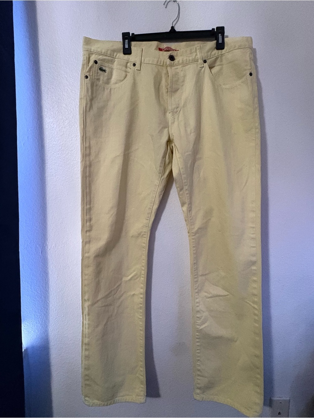 Lacoste Yellow Men’s Jeans